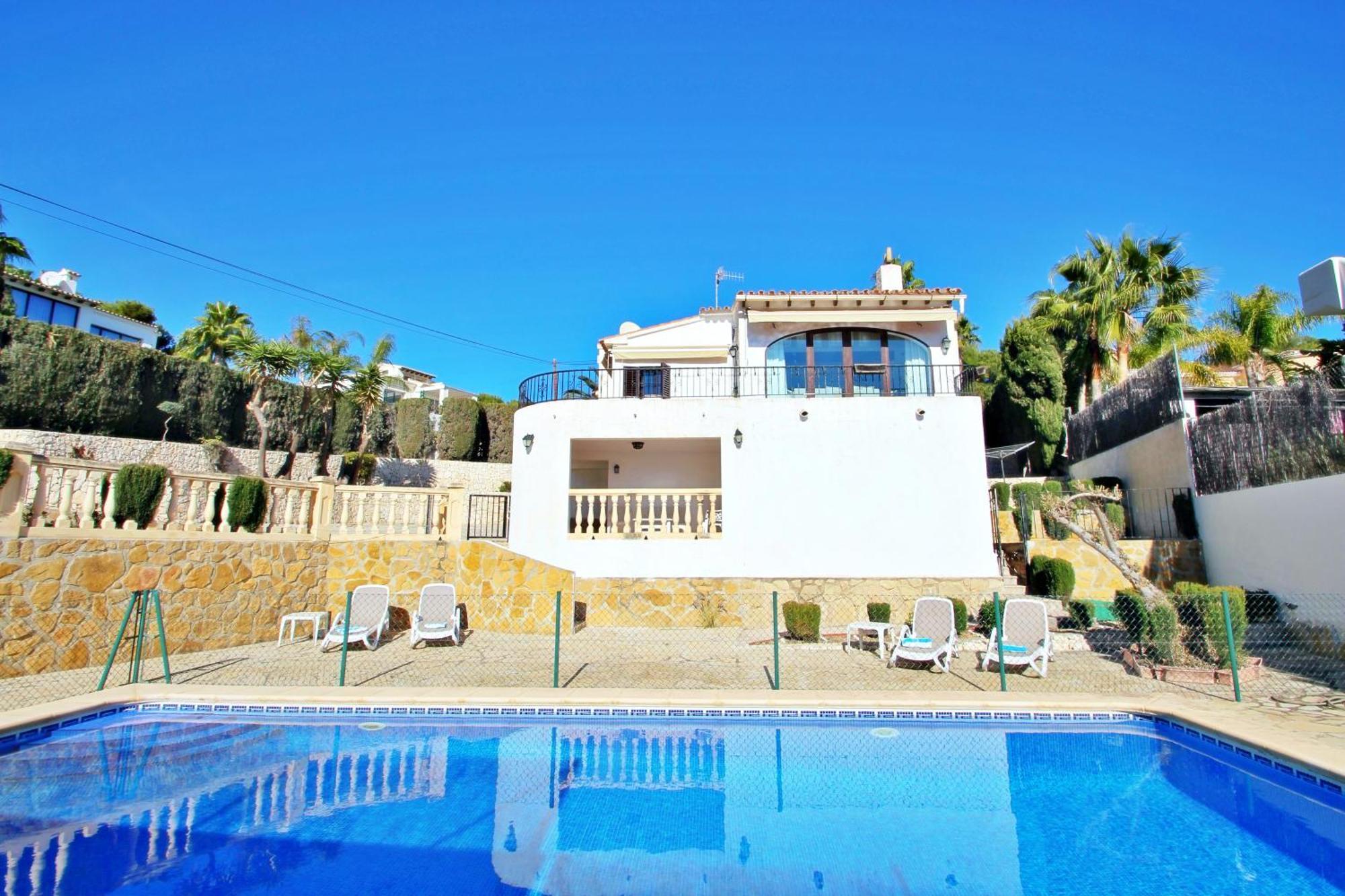 Droomland - Sea View Villa With Private Pool In Moraira Bagian luar foto