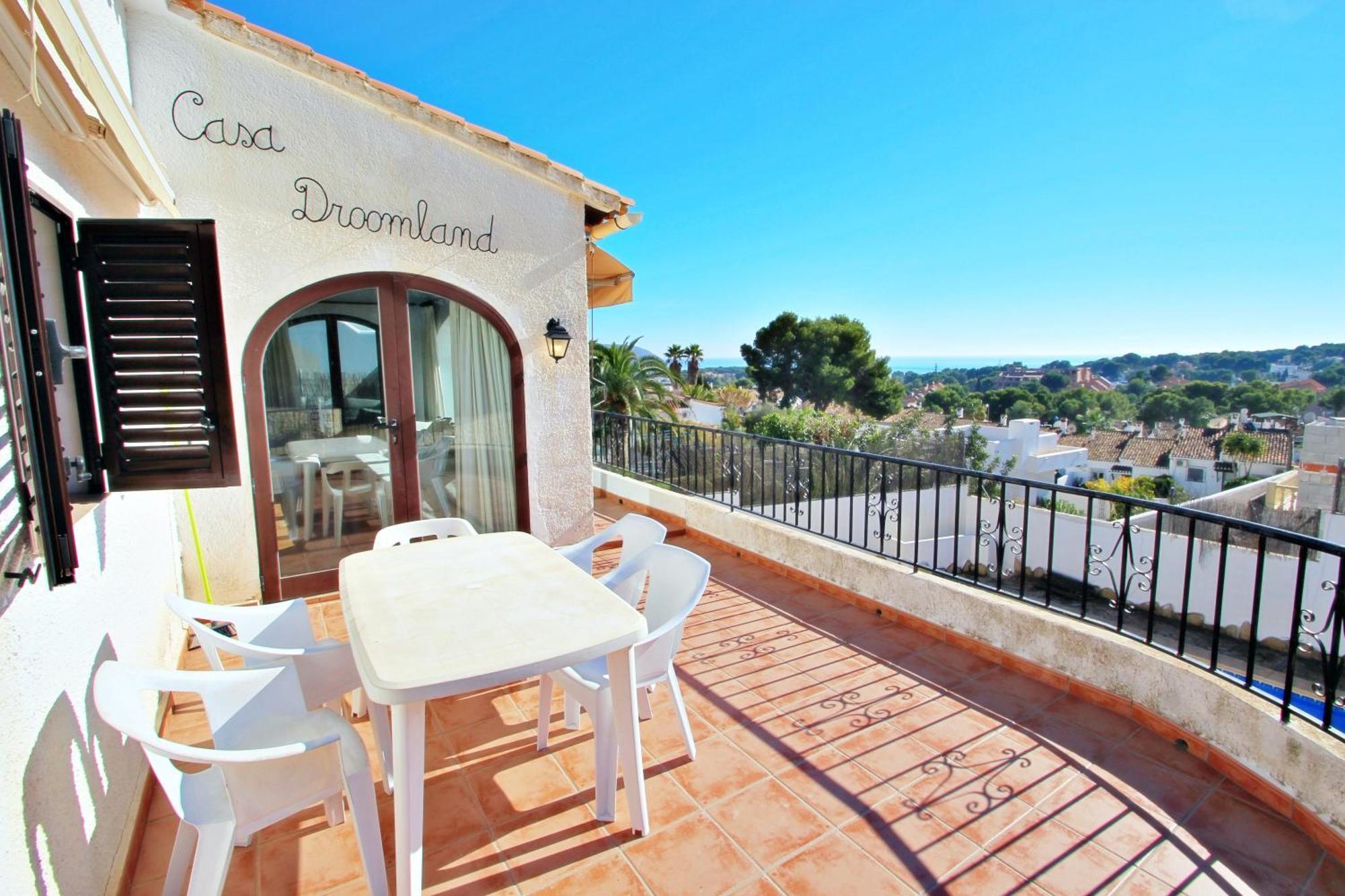Droomland - Sea View Villa With Private Pool In Moraira Bagian luar foto