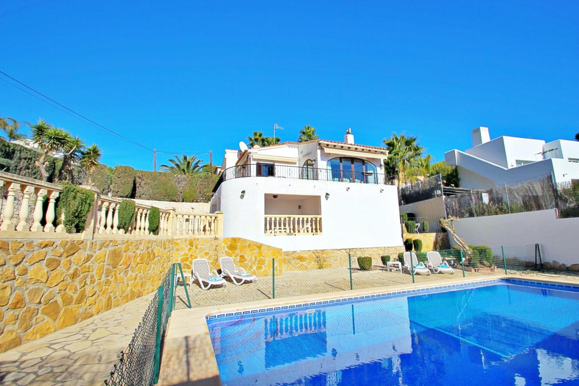 Droomland - Sea View Villa With Private Pool In Moraira Bagian luar foto